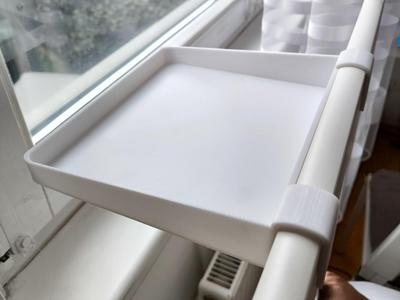 IKEA IDANÄS headboard shelf- reinforced