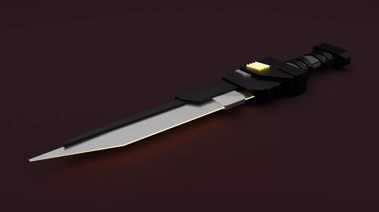 SCI FI Sword 3D model 3D print