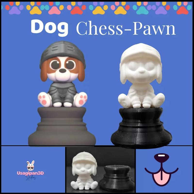 Cute Dog Chess - Pawn