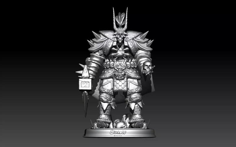 BONELORD  YAKAN SILKROAD ONLINE 3D SCULPT  3D PRINT