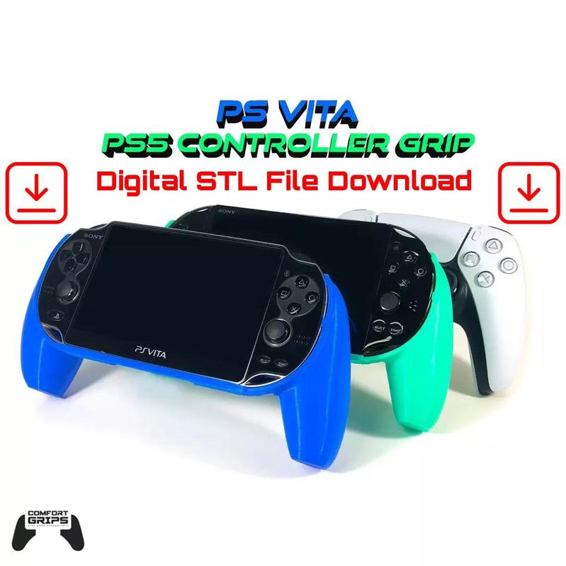 PS Vita Comfort Grip PS5 Controller Handles