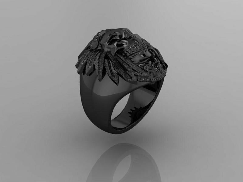 Skull Ring R433