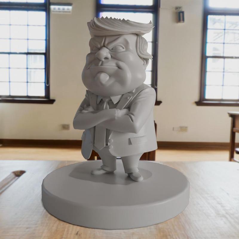 Tantrum Man – Stylized Crybaby Figurine 3D Printable STL