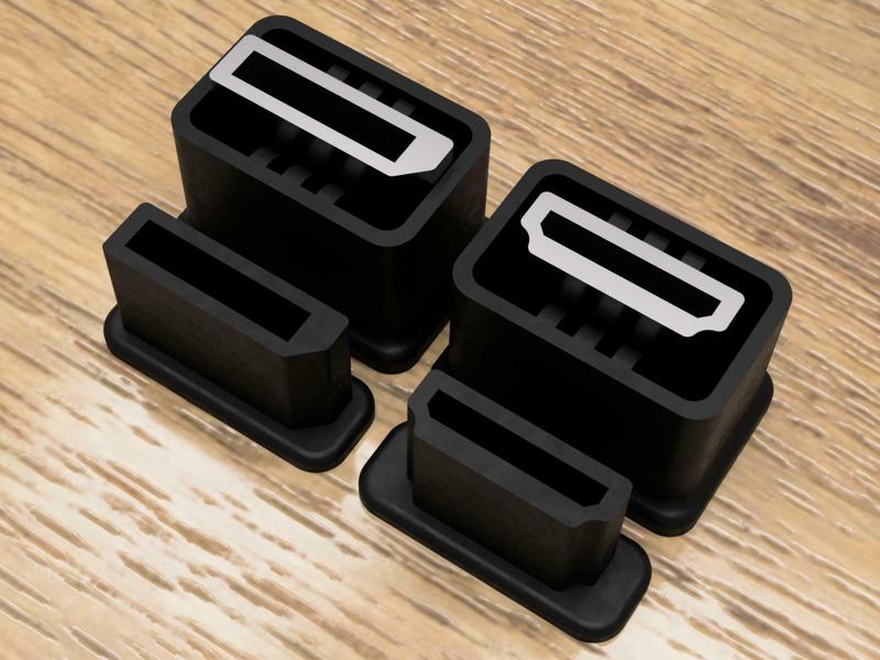 Display Port / HDMI Cover & Plugs