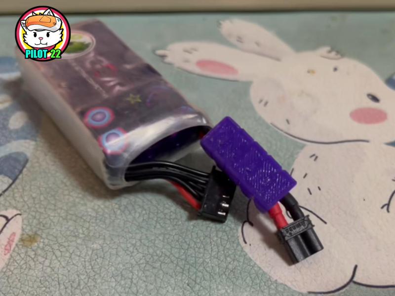 Battery anti-wear and anti-cut protective cover for XT30, XT60 batteries