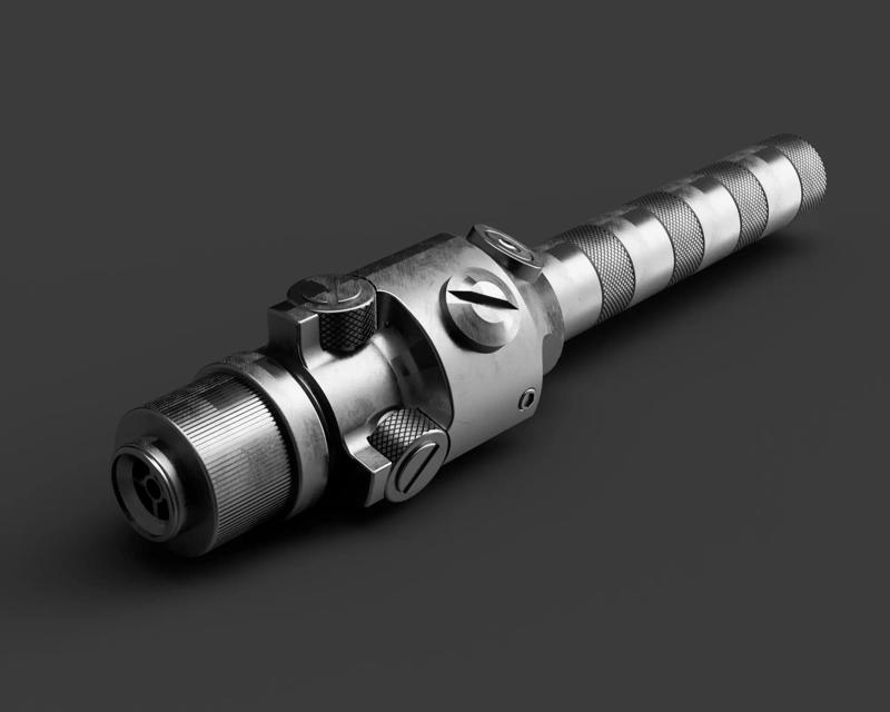 LZ Answerer - Resident Evil Village - 3D Printable - Lightsaber