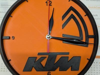 KTM Wall Clock