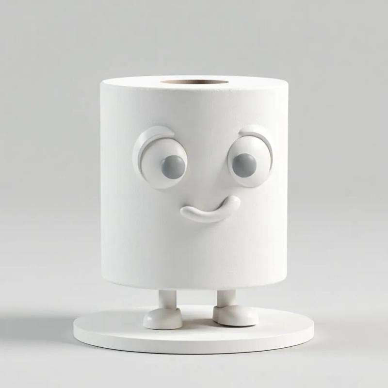 Toilet Paper Sculpture 🧻😄