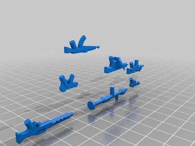 Lego compatible Weapons Pack one modern combat