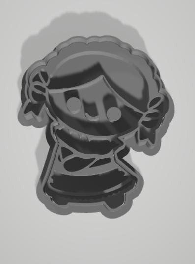 Mexican Doll Cookie Cutter