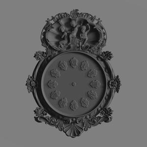 clock cnc design