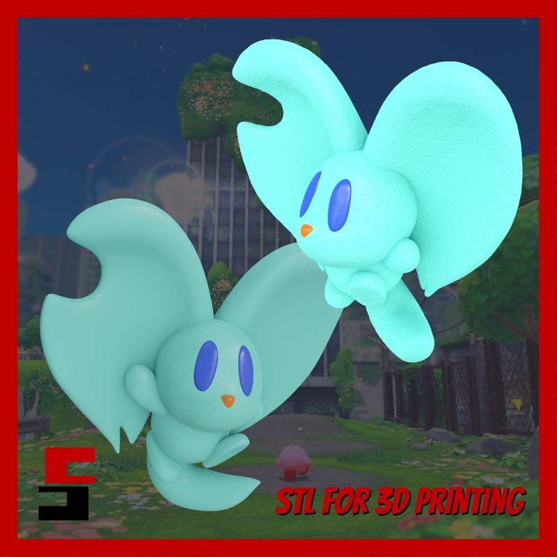 Kirby Elfilin Figurine Miniature Kirby and the Forgotten Land.