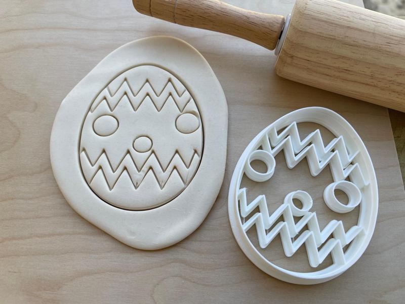 Easter Egg Cookie Cutter | Fondant Cutter
