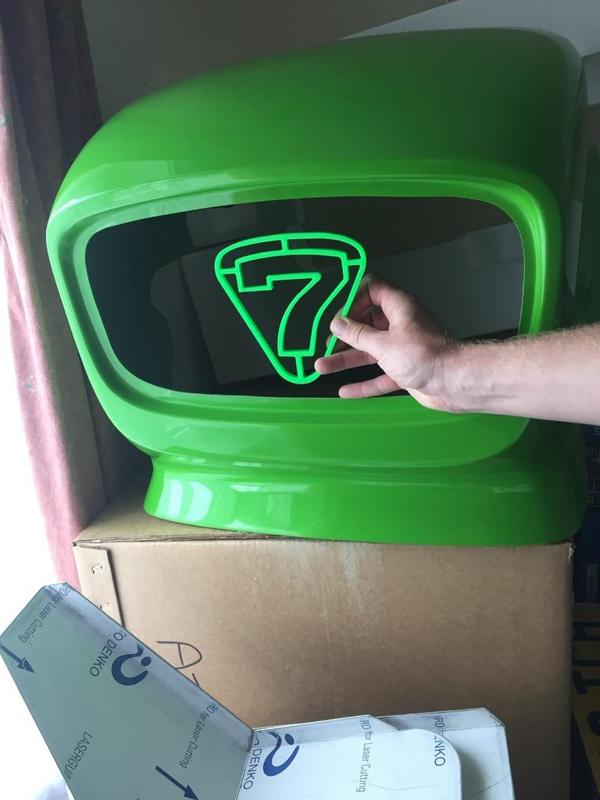 Lotus Super 7 Caterham badge kit cars