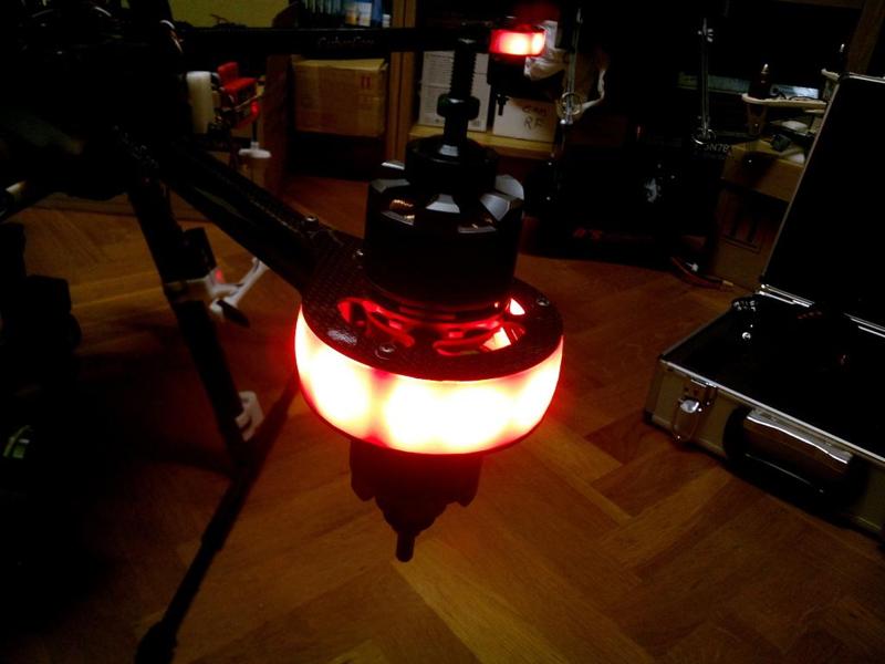 Carbon Core 55mm Motor Mount Light tulip