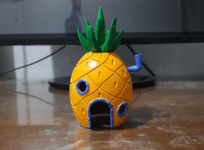Spongebob pineapple house