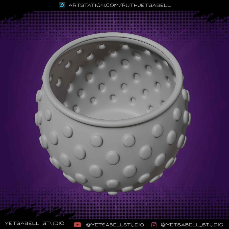 Matera with balls asia outside