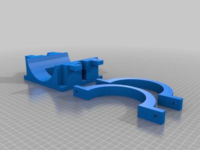 800W electric motor flat mount