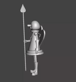 Pawn Soldiers  Homies 3D Model