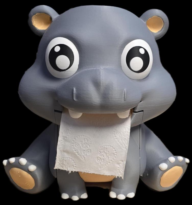 POO-PAL HIPPOOO TOILET PAPER DISPENSER