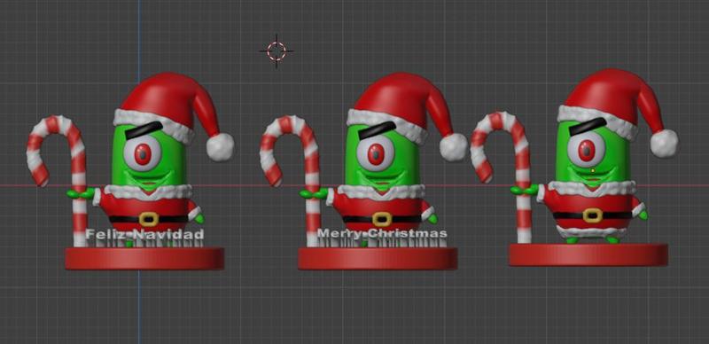 christmas plankton spongebob christmas