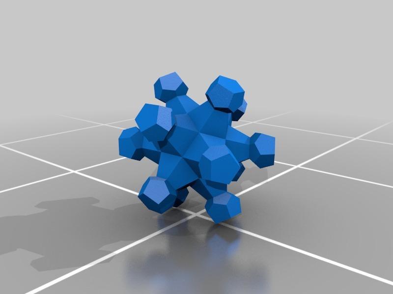 Dodecahedron fractal