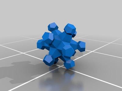 Dodecahedron fractal