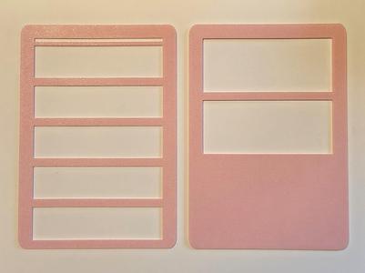 A5 planner stencil