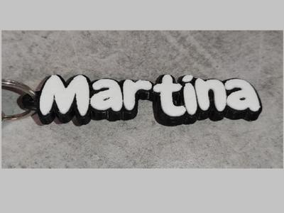 Martina Keychain