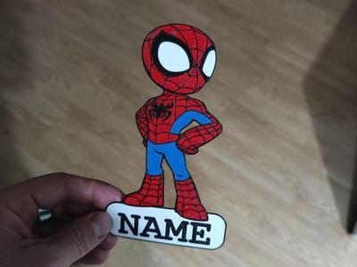 SPIDERMAN 4-YOUR NAME