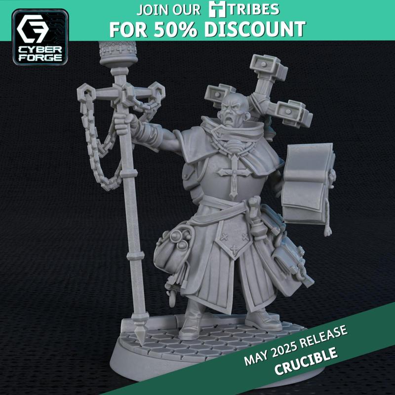 War Messenger - Crucible - Cyber Forge Miniatures May 2025