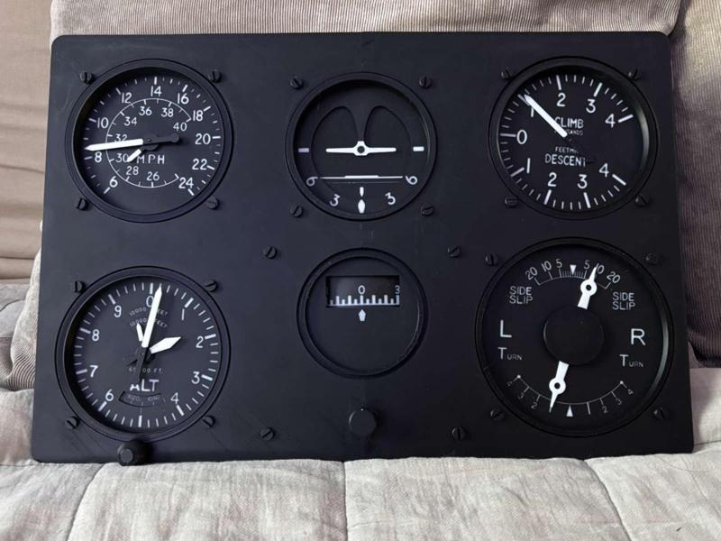 Supermarine Spitfire cockpit - Middle part