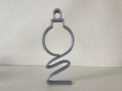 Minimalist Christmas Ornament Stand