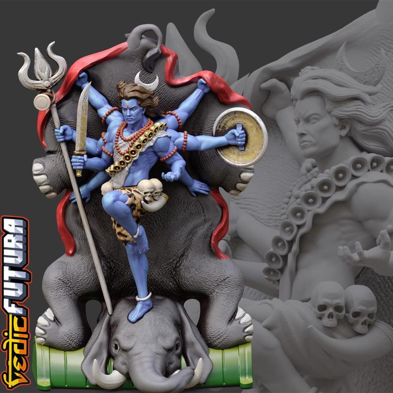 Shiva's Triumph over Gajasura