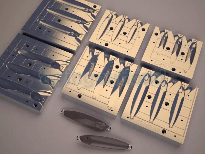 40-250 Gr DM Force Slow Pitch Metal Jig Mold Packs