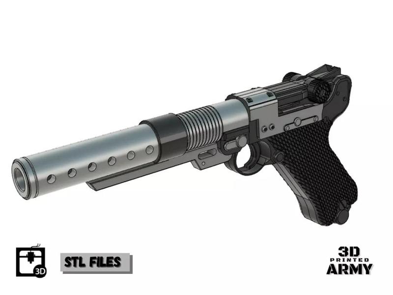 StarWars Blaster A180 -3D print Fake for cosplay