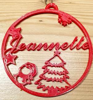 Jeannette" Christmas bauble