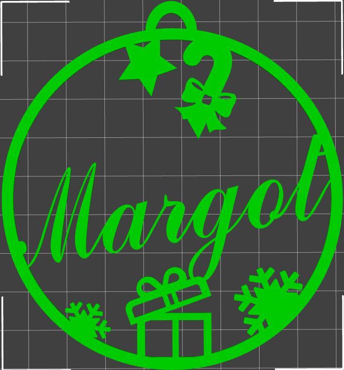 Margot" Christmas bauble