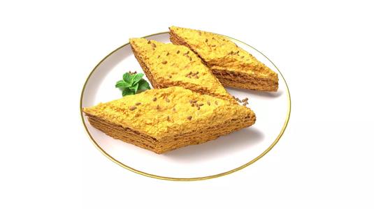Scanned Honey Cake Medovik