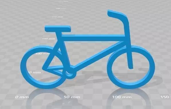bike 3d printable gift  simple