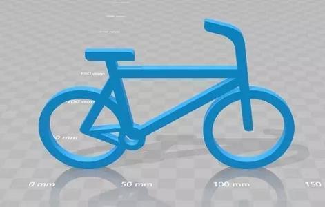 bike 3d printable gift  simple