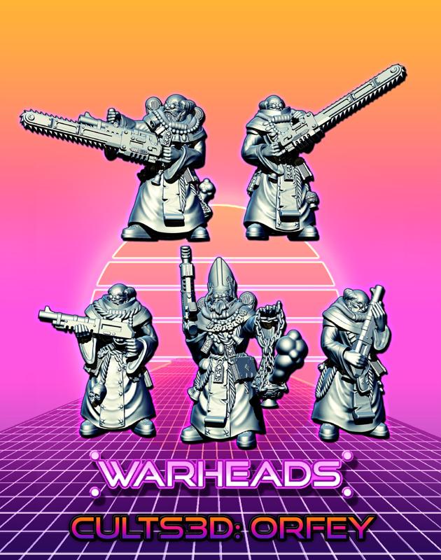 The Clergy Package! All 5 Battle Preachers at once!