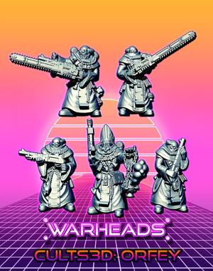 The Clergy Package! All 5 Battle Preachers at once!