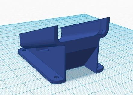 Mobius 20 degree mount with antenna holder