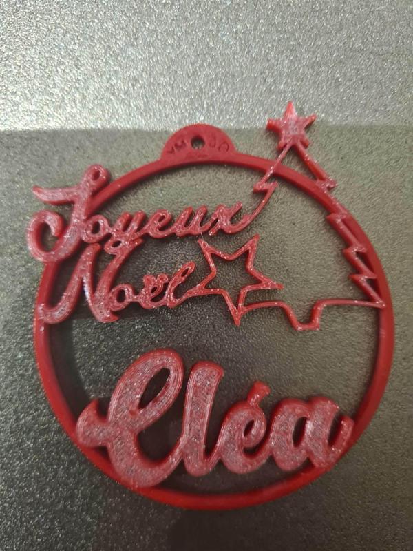 Personalized Christmas bauble