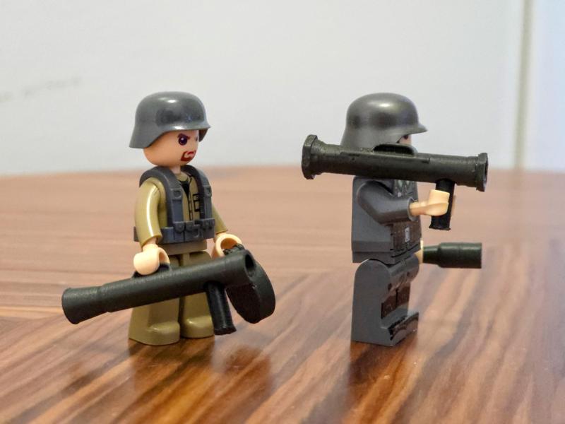 Anti Tank Weapons For MiniFigures