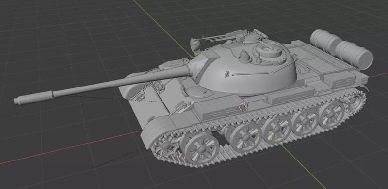 T-55 tank