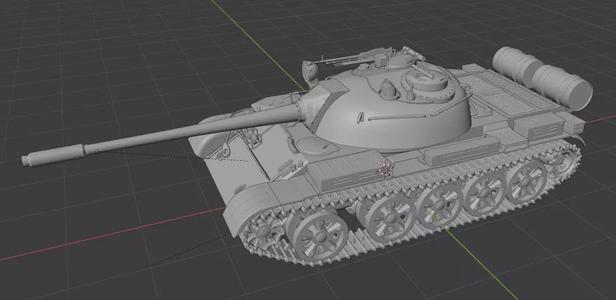 T-55 tank