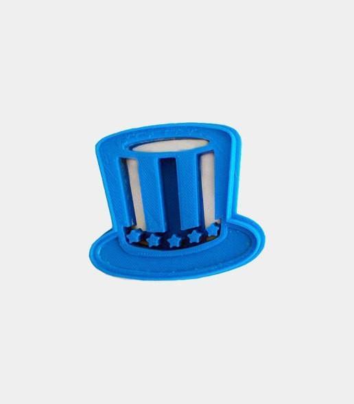 Uncle Sam's Hat Cookie Cutter (4th of July Special Edition)