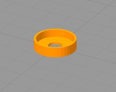 Countersunk bed Spring Spacer for Wanhao Duplicator I3